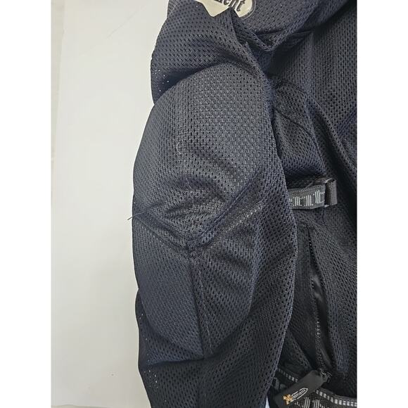 Xelement Black Mesh Liner Armored Padded Motorcycle Jacket 3XL - Picture 6 of 9